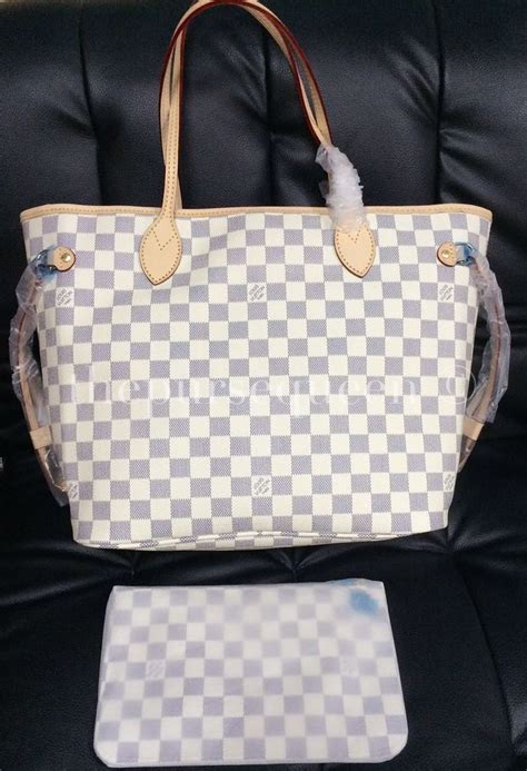 fake louis vuitton neverfull damier|louis vuitton neverfull damier authentication.